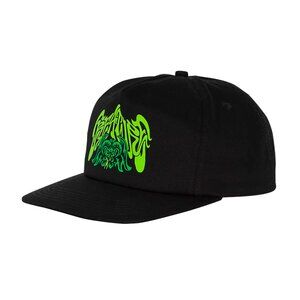 Creature Snapback hat Black Green NWT
